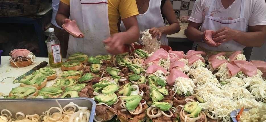 Cemitas Mercado el Carmen