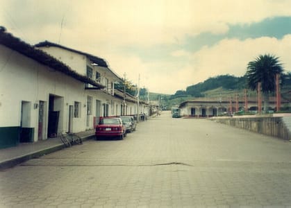 Calle Principal de Ahuazotepec, Pue.