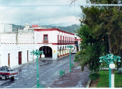 Portales Típicos de Ciudad Serdán, Mpio. de Chalchicomula de Sesma, Pue.