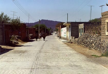 Calle Principal de Tlapanala, Pue.