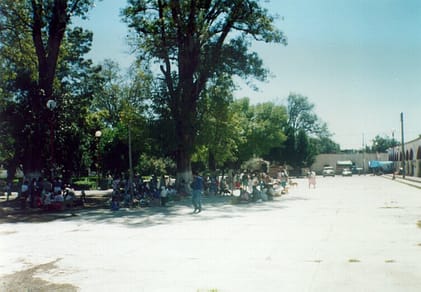 Aspecto del Tianguis del Municipio
