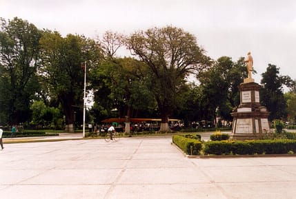 Parque Central de San Pedro Cholula, Pue.