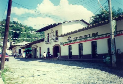 Calle Principal de Pahuatlán, Pue.