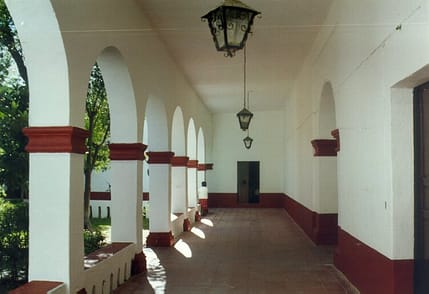 Corredor de la Presidencia Municipal de Tecali de Herrera, Pue.