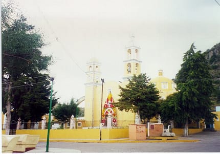 Parroquia de la Santísima Virgen de la Natividad en Cuyoaco, Pue.