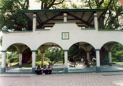 Kiosko en el Parque Principal de Chiautzingo, Pue.