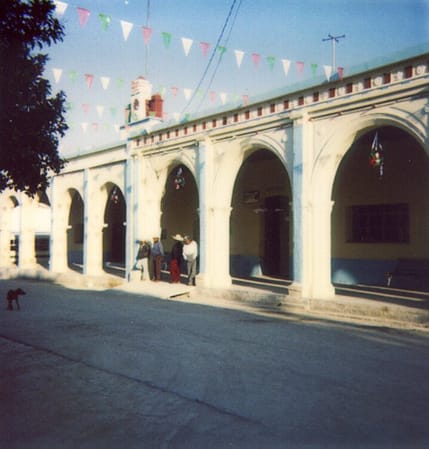 Portal de la Presidencia Municipal de Santa Inés Ahuatempan, Pue.