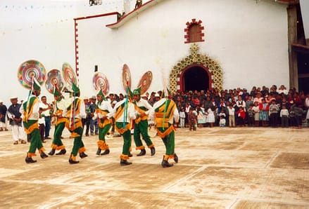 Festejos del día de San Marcos, patrono del municipio, Naupan, Pue.