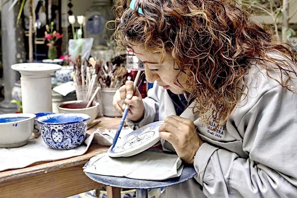 Proceso Artesanal de la producción de Talavera, en Talavera Uriarte